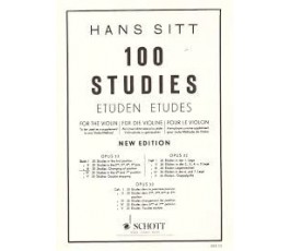 SITT H. 100 STUDIES FOR THE...