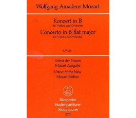 MOZART W.A. Konzert in B KV...