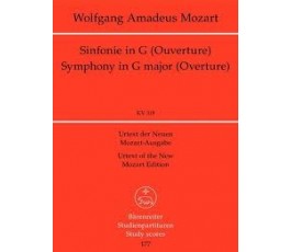 MOZART W.A. Sinfonie in G...