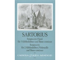 SARTORIUS Sonata a tre...