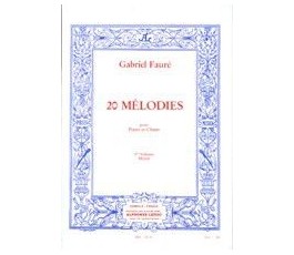 FAURE G. 20 MELODIES Vol.2